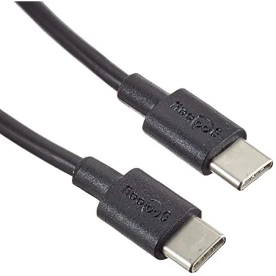 Abbildung von Goobay 66318 USB C™ Lade und Synchronisationskabel, 1 m, Schwarz für Geräte mit Anschluss,Schwarz