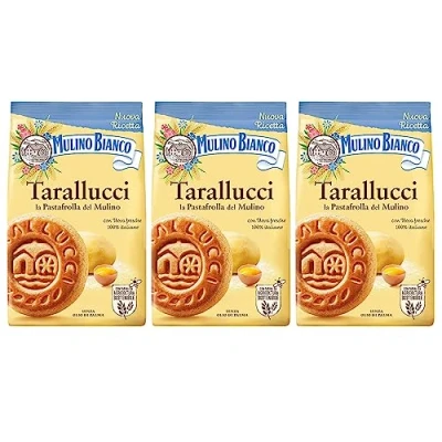 Abbildung von MULINO BIANCO Tarallucci Mürbegebäck aus Italien 350g x 3 Pakete