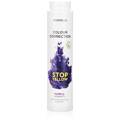 Abbildung von Montibello Color Correction Stop Yellow Shampoo 300 ml (Neutralisator+Pigment Flieder)