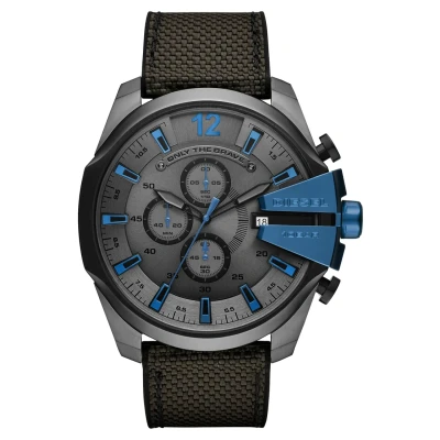 Abbildung von Diesel MEGA Chief Chronograph, Herren, Größe: One Size, Grey/black