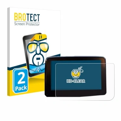 Abbildung von BROTECT (2 Stück Schutzfolie für Mazda 2 BJ 2024 Displayschutz Folie Ultra Klar