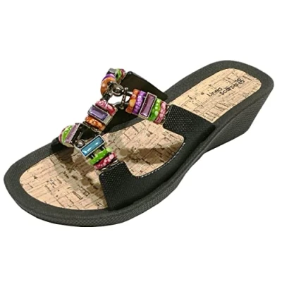 Abbildung von Linea Scarpa SANTORIN Modische Badeschuhe Pantoletten Damen Badeschuh