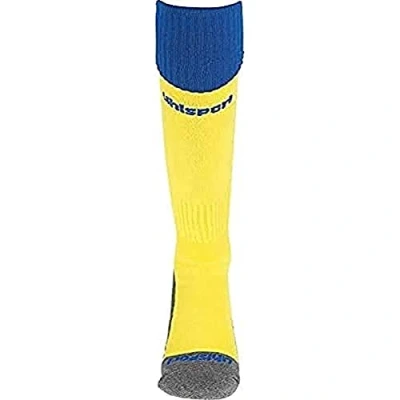 Abbildung von uhlsport Herren Club Stutzenstrumpfe, limonengelb/azurblau, 37 40