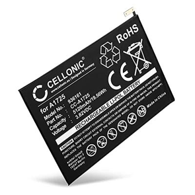 Abbildung von CELLONIC® Ersatz Akku A1725 für Apple iPad Mini 5 (2019) A2124, A2126, A2133 5120mAh Ersatzakku Tablet PC Batterie Tabletakku, Battery