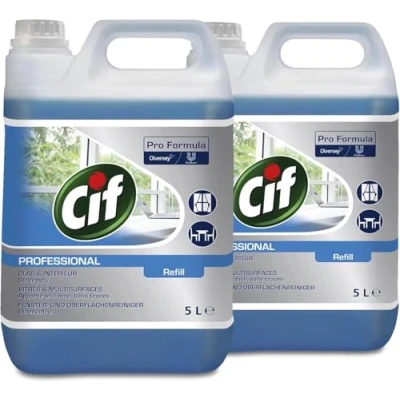Abbildung von Cif Glasreiniger Professional 2x 5,0 l
