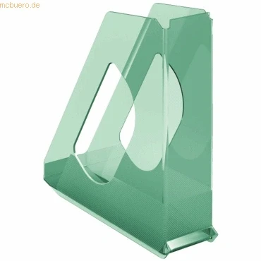 Abbildung von Leitz Esselte Zeitschriftenordner, A4 Papierablage Für Dokumente, Kataloge und Broschüren, Zuhause/Büro, Zur Schreibtischorganisation, Colour&#039;Breeze Serie, Grün, 626280