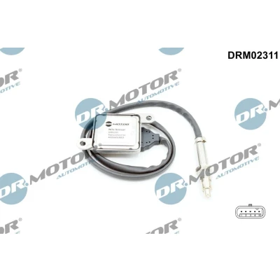Abbildung von NOx Sensor, Katalysator Dr.Motor Automotive DRM02311