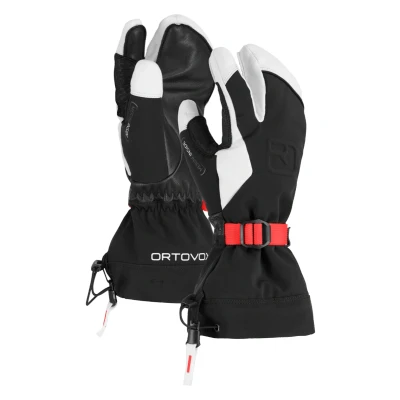 Abbildung von ORTOVOX Merino Freeride 3 Finger Glove Damen Black Raven L