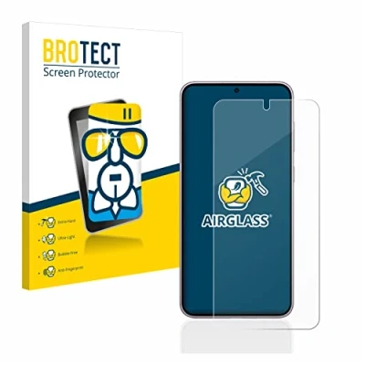 Abbildung von BROTECT Schutzglas für Samsung Galaxy S23 Schutzfolie Panzer Folie Glas [Extrem Kratzfest 9H, Anti Fingerprint, Ultra Transparent]