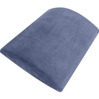 Abbildung von PETEX Lendenkissen 30 x 24 6 cm grau Auto Stützkissen LWS Rückenkissen