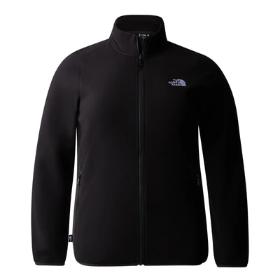 Abbildung von The North Face PLUS Glacier FULL ZIP Fleecejacke, Damen, Größe: 46 48, Black