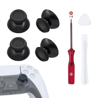 Abbildung von Mcbazel Thumbsticks Joysticks Analogsticks und Reparatur Werkzeuge Kit für PS5 Controller
