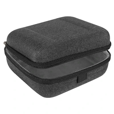 Abbildung von Geekria Shield Lautsprecher Schutzhülle, kompatibel mit Bose SoundLink Color II tragbaren Bluetooth Lautsprechern, Ersatz Hartschalen Reise Tragetasche Kabelaufbewahrung (Grau)