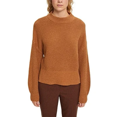 Abbildung von ESPRIT Damen 092CC1I306 Pullover, 260/LIGHT Taupe, XL