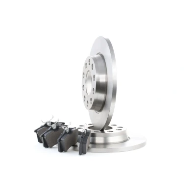 Abbildung von RIDEX 3405B0018 Bremsscheiben und beläge Hinterachse voll nicht für Verschleißwarnanzeiger vorbereitet AUDI: A4 B6/B7 Cabrio, B7 Avant
