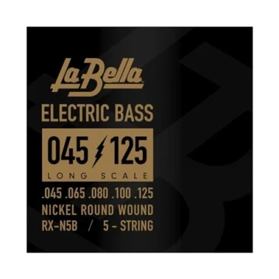 Abbildung von La Bella Strings »RX SERIES Nickel Plated RX N5B 5 String E BASS« Saiten für Bass Steel 045 125