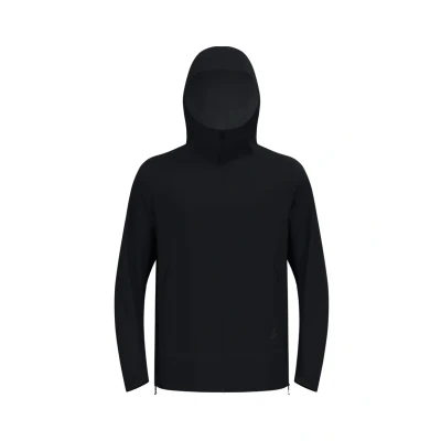 Abbildung von ODLO Essential 2.5L Regenjacke / wasserabweisende Jacke, Herren, Größe: 42/44, Black