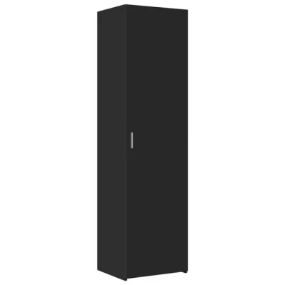 Abbildung von vidaXL Highboard Schwarz 50x42,5x185 cm Holzwerkstoff (1 St)