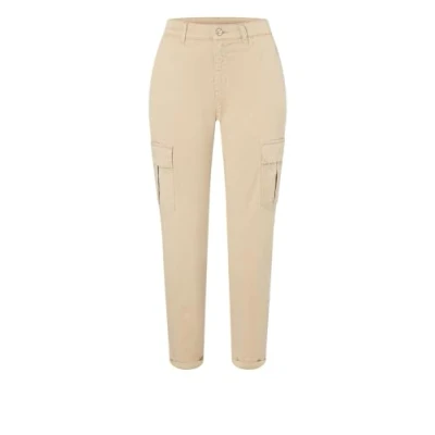 Abbildung von MAC Jeans RICH Cargohose, Damen, Größe: 36, Sand