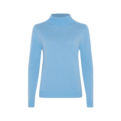Abbildung von Style Republic Rollkragen Strickpullover, Damen, Größe: 34, Icy blue