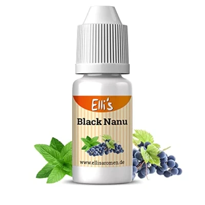 Abbildung von Ellis Aromen Black Nanu NATURIDENTISCHES Lebensmittelaroma Für Speisen &amp; Getränke 10 ml