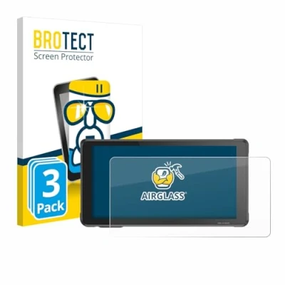 Abbildung von BROTECT Schutzglas für Interphone RideSync (3 Stück) Schutzfolie Panzer Folie Glas [Extrem Kratzfest 9H, Anti Fingerprint, Ultra Transparent]