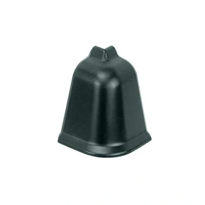 Abbildung von DQ PP 1x WINKELLEISTE AUßENECKE Schwarz 38 x 42mm PVC Küchenleiste Arbeitsplatte Abschlussleiste Leiste Küche Küchenabschlussleiste Wandabschlussleiste Tischplattenleisten
