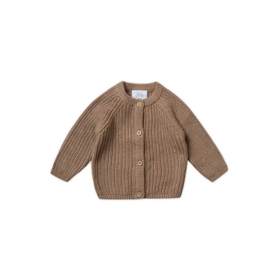Abbildung von Stellou &amp; friends Unisex Strickjacke für Kinder, Größe: 50/56, Camel