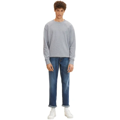 Abbildung von TOM TAILOR Herren Marvin Straight Jeans, 10119 Used Mid Stone Blue Denim, 31/34