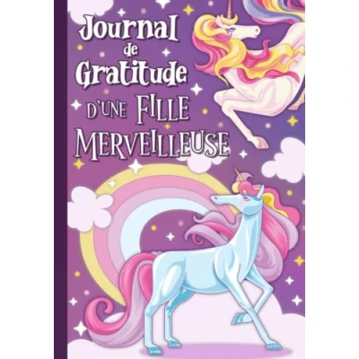 Abbildung von Journal de Gratitude D&#039;une Fille Merveilleuse: Aidez Votre Enfant à Cultiver la Gratitude, Pensée Positive et Confiance en Soi avec Activités Affirmations Bienveillantes