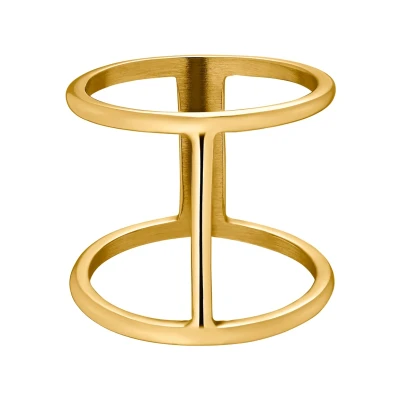 Abbildung von Heideman Jarek Ring, Damen, Größe: 52, Goldfarbend
