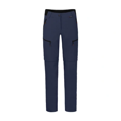 Abbildung von Bergson Zip Off Hose PORI Zipp Damen Wanderhose, robust, elastisch, Langgrößen, peacoat blau