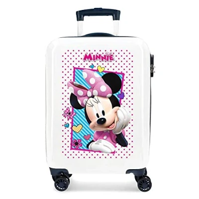 Abbildung von Disney Minnie Joy Kabinenkoffer Blau 37x55x20 cms Hartschalen ABS Kombinationsschloss 34L 2,6Kgs 4 Doppelräder Handgepäck