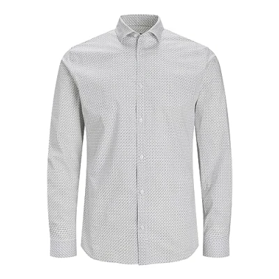 Abbildung von Jack &amp; Jones Premium Jprblablackpool Strech LS SN Hemd, Herren, Größe: Large, Grape leaf