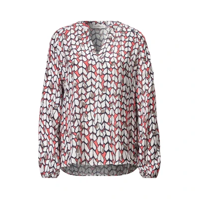Abbildung von FYNCH HATTON Schlupfbluse mit Allover Muster