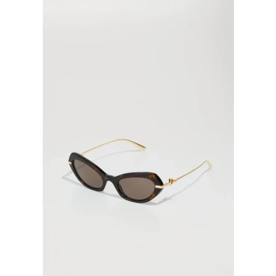 Abbildung von Dolce&amp;Gabbana Sonnenbrille, Damen, Größe: 52, Havana