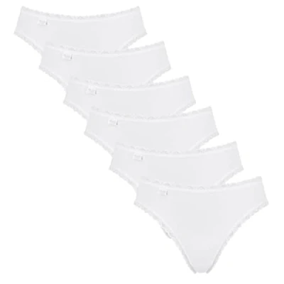 Abbildung von Sloggi 24/7 Cotton Lace Tai Slip 6er Pack (48 Weiß)