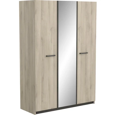 Abbildung von Demeyere GROUP Kinderkleiderschrank, SCHRANK 3 TUERIG/1 SPIEGEL
