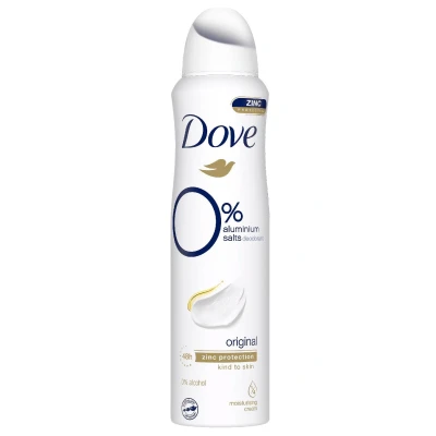 Abbildung von Dove Deodorant Spray /0% Aluminium Original 150ml