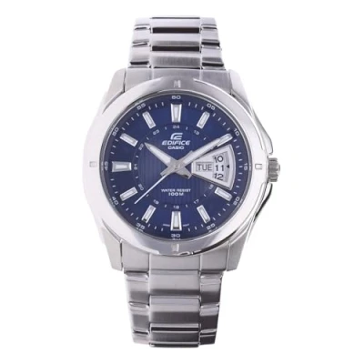 Abbildung von CASIO EDIFICE Quarzuhr EF 129D 2AVEF, Armbanduhr, Herrenuhr, bis 10 bar wasserdicht, Datum, Wochentag