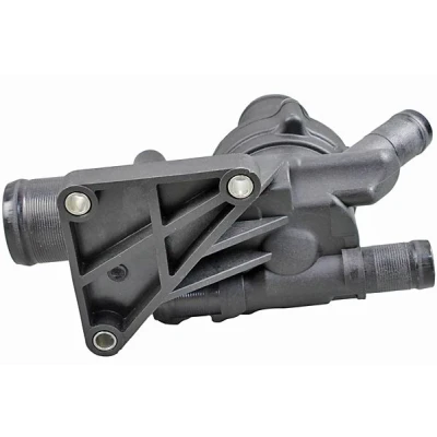 Abbildung von METZGER 4006404 Kühlwasserthermostat 85 mit geraden Enden Kunststoff Gehäuse MERCEDES BENZ: C Klasse Limousine, T modell