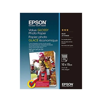 Abbildung von Epson C13S400039 Fotopapier, 100 Blatt, 10 x 15 cm