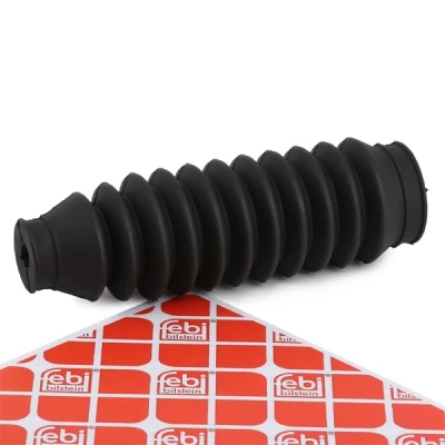 Abbildung von FEBI BILSTEIN 10849 Lenkmanschette Gummi Vorderachse links, rechts VOLKSWAGEN: Lupo / 3L, Polo III Schrägheck, SEAT: Arosa