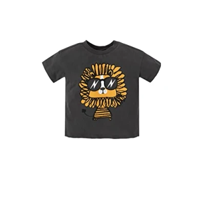 Abbildung von DeFacto Jungen Z5400a2 T Shirt, Anthracite, 12 18 Monate EU