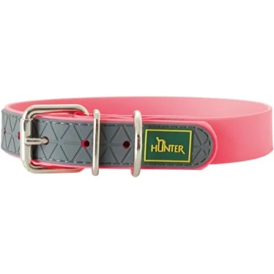 Abbildung von HUNTER CONVENIENCE Hundehalsband, Kunststoffmaterial, 45 S M, neonpink