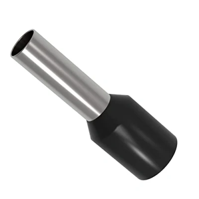 Abbildung von AUPROTEC Aderendhülsen von 0,34 50 mm² isoliert 10 1000 Stück Auswahl: (10 Stück, 6.0 schwarz)