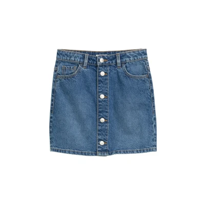 Abbildung von TOM Tailor Minirock für Kinder, Größe: 164, Clean mid stone blue denim