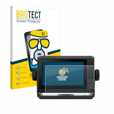 Abbildung von BROTECT Entspiegelungs Schutzglas für Garmin ECHOMAP UHD2 7&quot; Touchscreen Schutzfolie Panzer Folie Glas Matt [Extrem Kratzfest 9H, Anti Reflex]