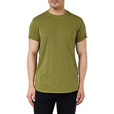 Abbildung von G STAR Herren Lash Overdeyed T Shirt Grün (Avocado gd D16396 2653 D832) S