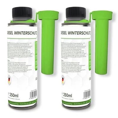 Abbildung von Flotex® Winterschutz für Diesel 2x250ml Additiv Frostschutz Dieselmotoren &amp; Heizsysteme Hoch ergiebig 1:200 bis 33 Grad Fließverbesserer
